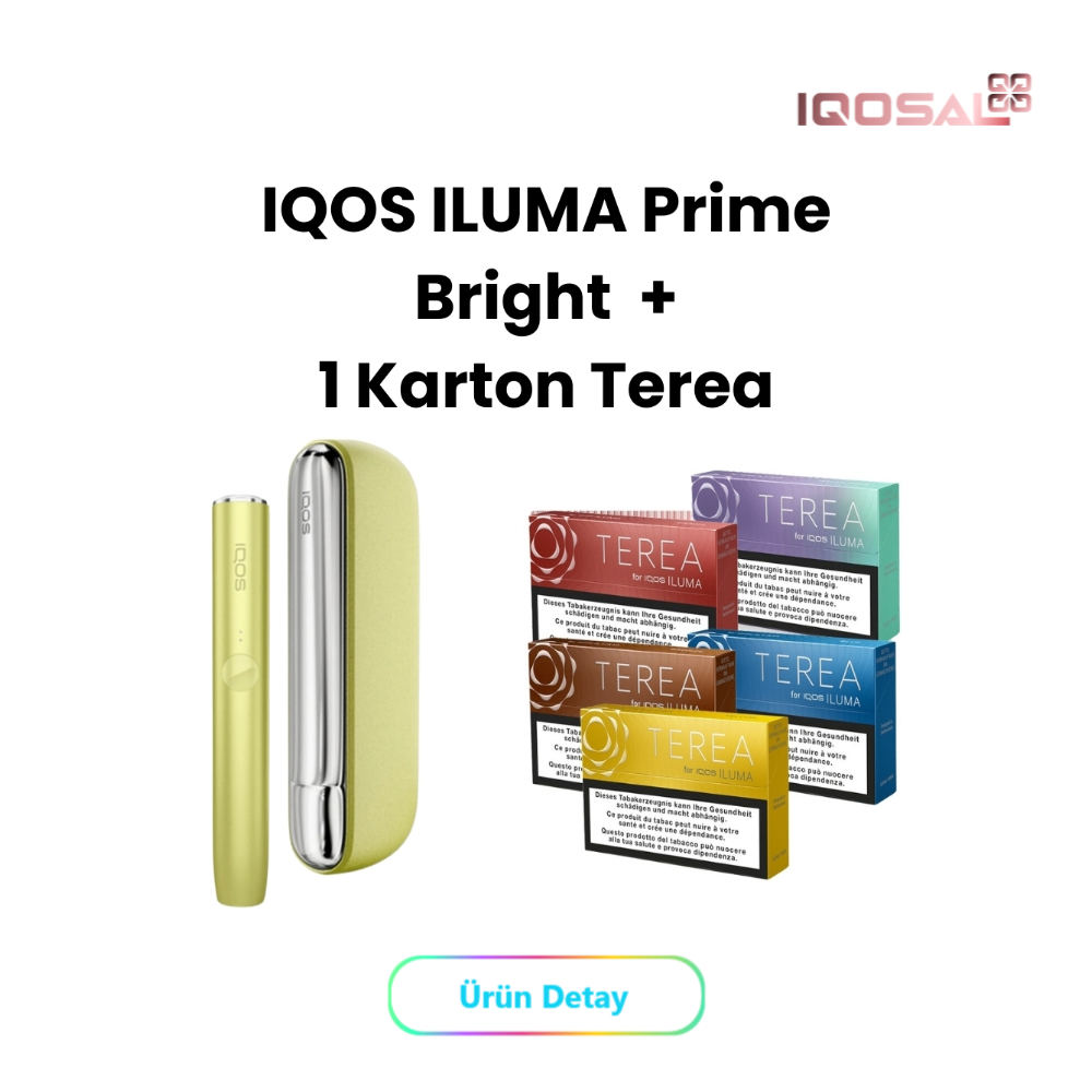 IQOS ILUMA Prime Bright + 1 Karton Terea Kampanyası
