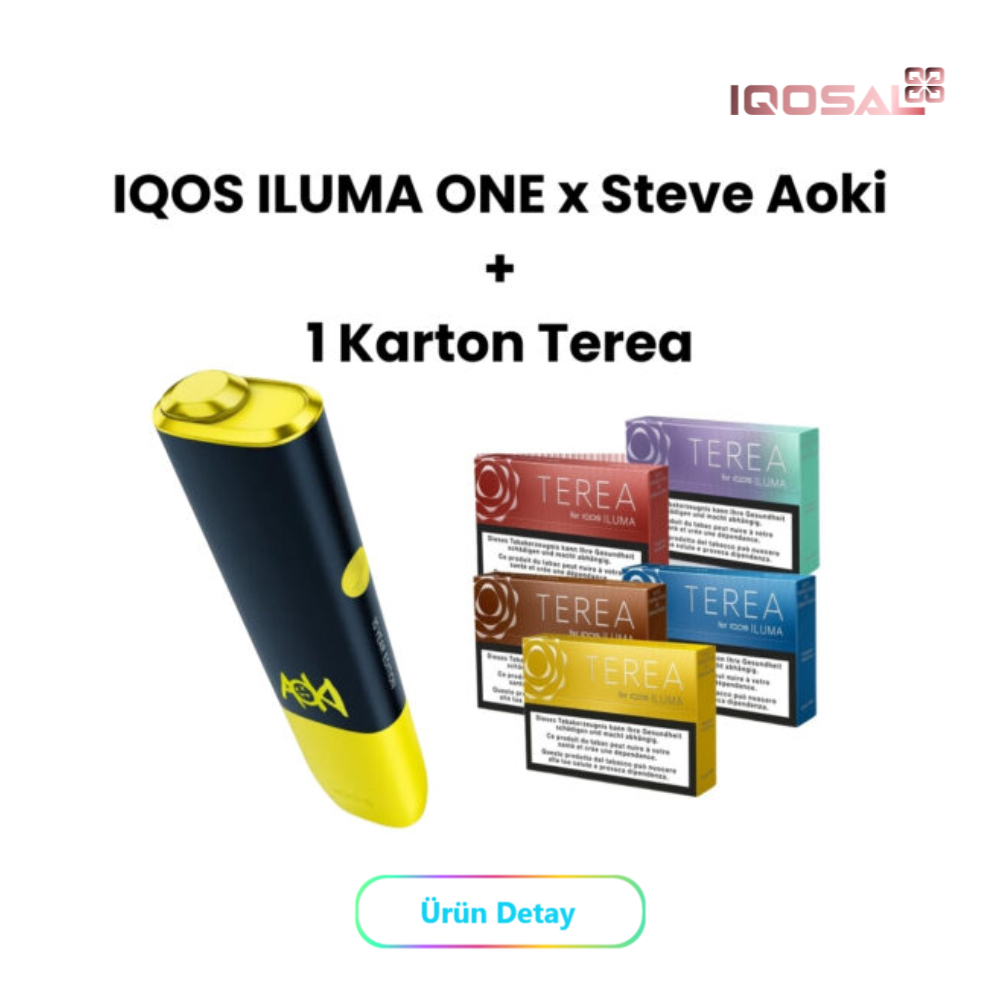 IQOS ILUMA ONE x Steve Aoki + 1 Karton Terea Kampanyası